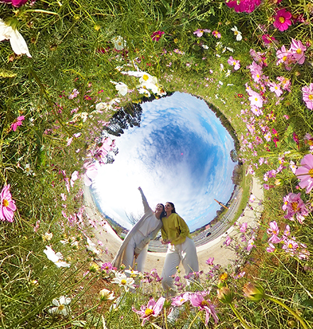 実際に撮るとこんな感じ！