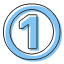 ①