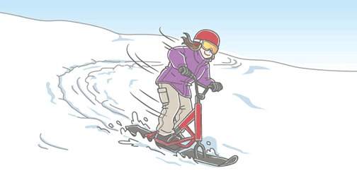 スノースクート