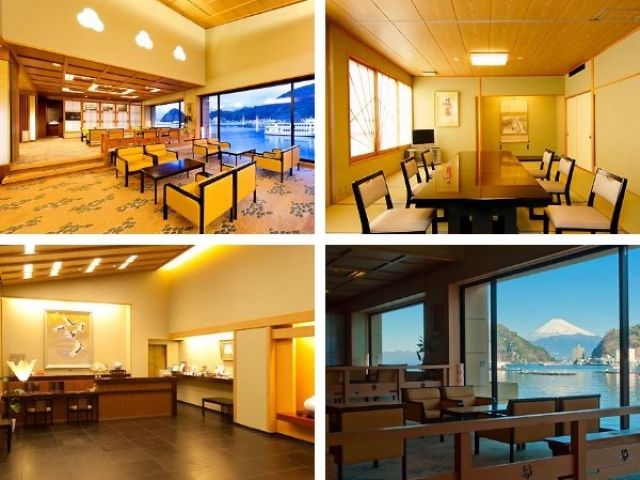 景観抜群な旅館さん！
富士山が見える旅館ランキングで1位になった事も♪