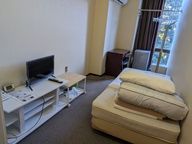 個室の館内寮で快適！大浴場の利用も可能！