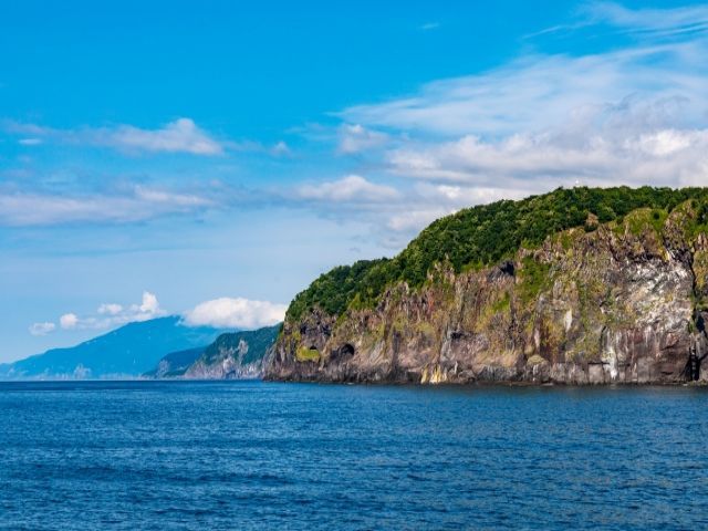 寮目の前から「積丹ブルー」が一望できます！