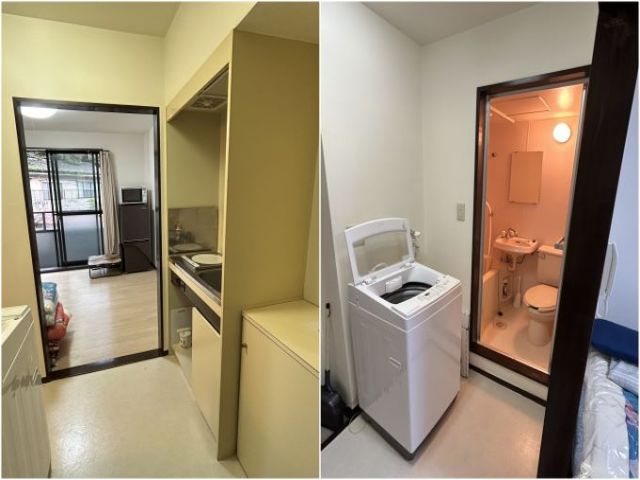 トイレお風呂、洗濯機まで付いた完全個室寮です◎