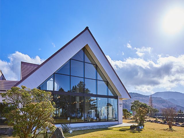 天気が良い日は富士山が眺められます！