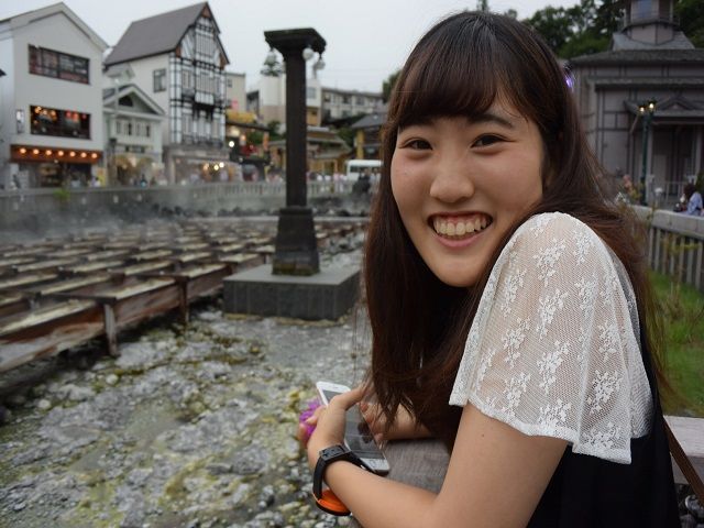 湯畑まで徒歩5分の立地