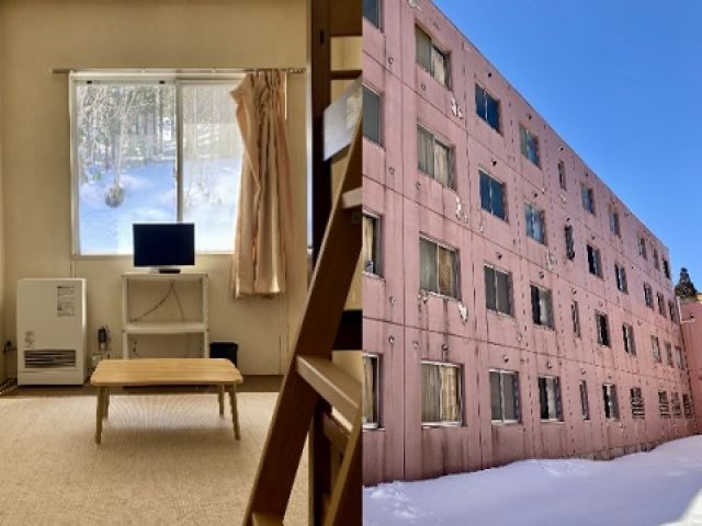 荷物を寮まで送ることができます！
寮内には自動販売機もあるので、便利です！