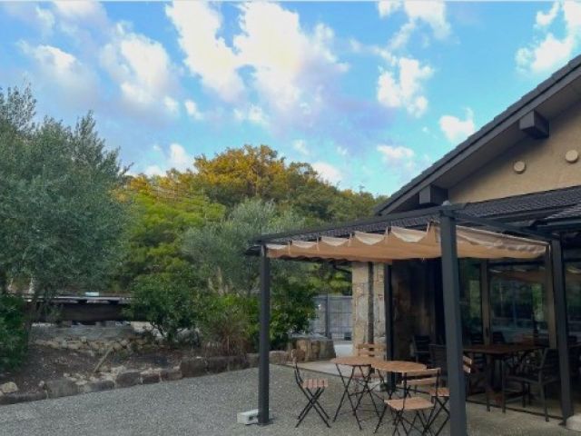 カフェでは温厚な島の雰囲気を味わえます☆