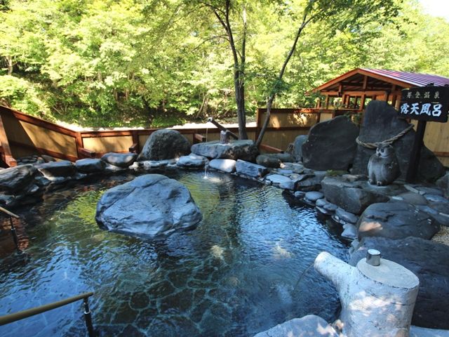 秘湯の温泉は格別です！