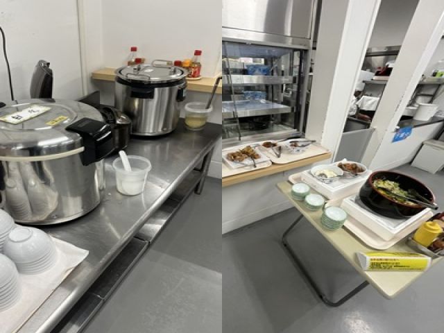 日替わりメニューをお召し上がり頂けます♪♪
弁当としてお持ち帰りも可能です！！