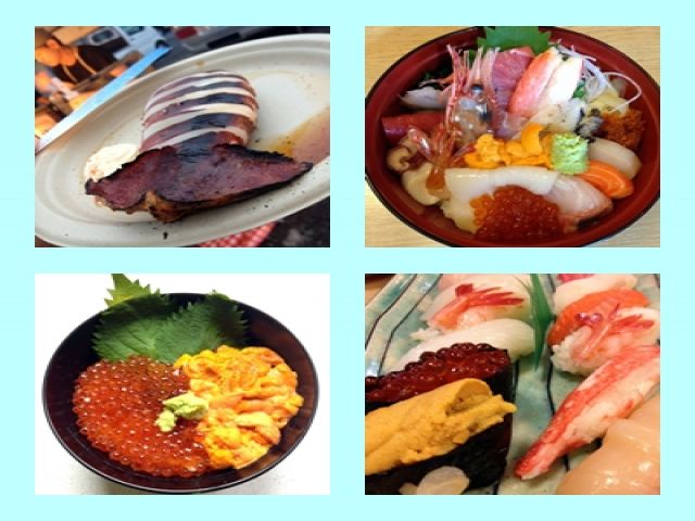 函館といえば②・・・グルメ！海鮮やご当地バーガーなどの楽しみもたくさん！