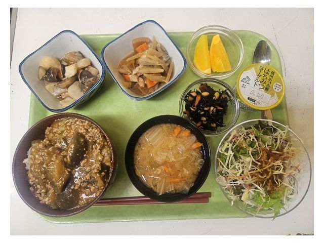 ご飯はがっつり！