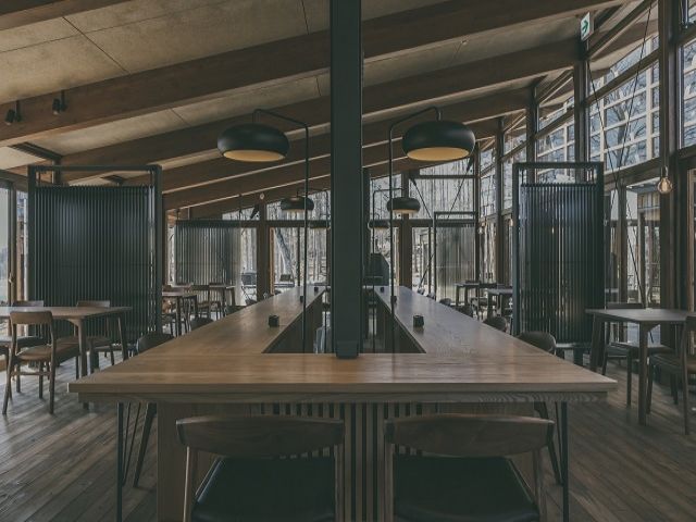 おしゃれなカフェが併設されています！