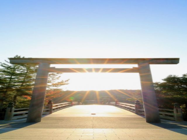 伊勢神宮は神秘的です♪