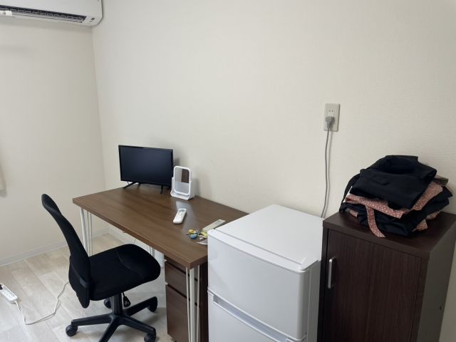 寮は比較的綺麗なお部屋にご案内いただけます！
Wi-Fiも問題無く繋がります！
