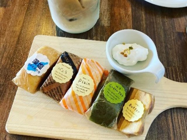 島内にはお洒落なカフェもたくさんあります。