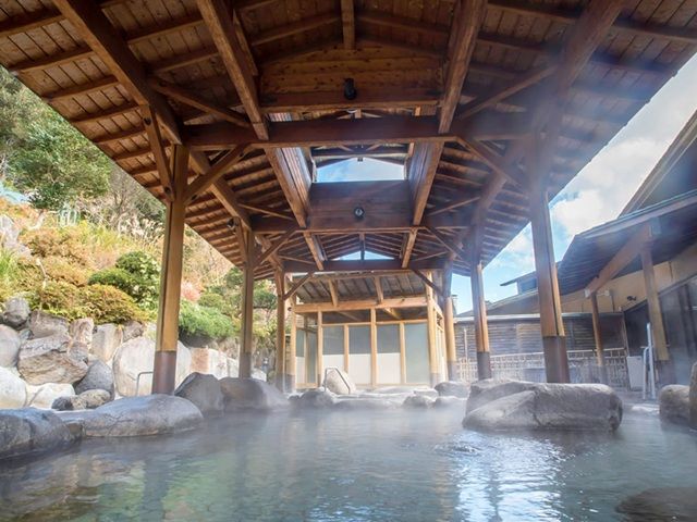 温泉が人気の施設♪