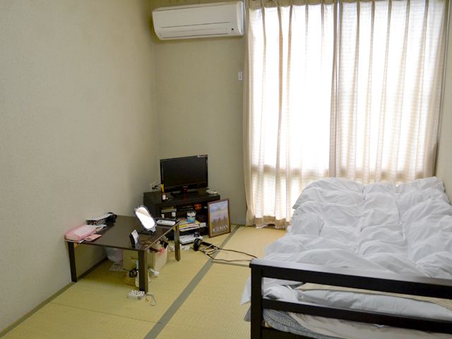 寮内は個室です。