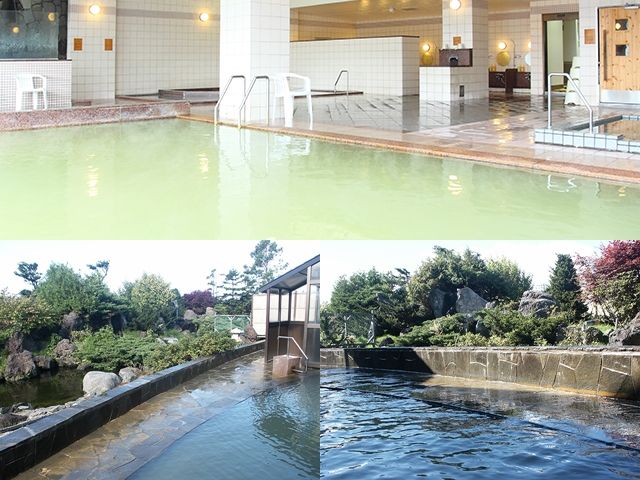 温泉入り放題です♪