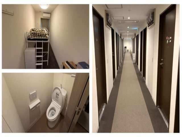 寮は、館内に併設されてます！