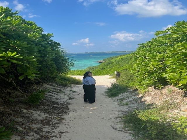 少し足をのばせば、宮古ブルーが広がっています！