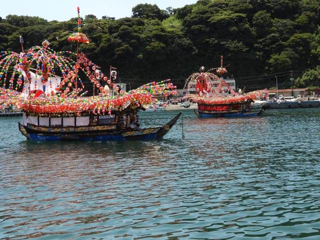 日本三大船祭りの一つ貴船祭！毎年7月最終金曜日・土曜日開催！
旅と歴史を感じられます！