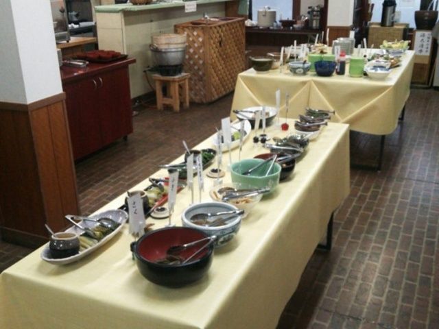 旬の食材を用いた食事はどれも絶品です。