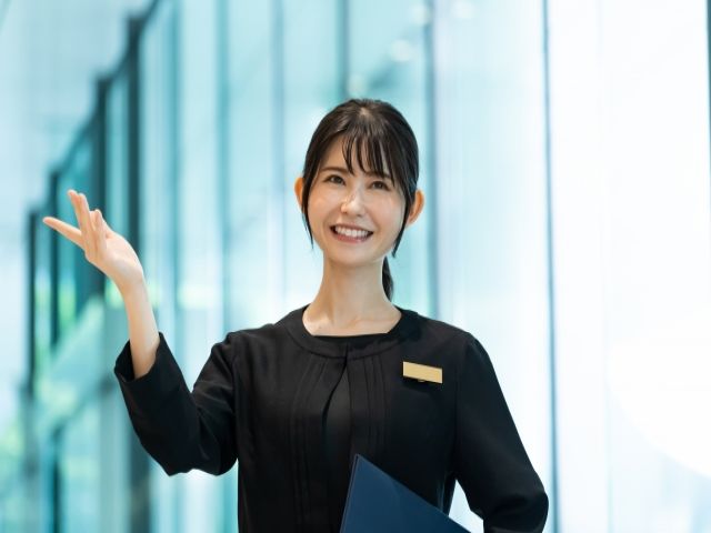 フロント対応もあり！