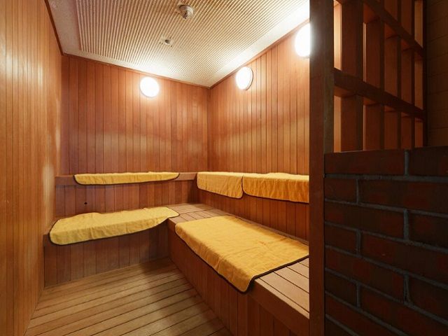 毎日温泉・サウナに入れてリフレッシュ♪