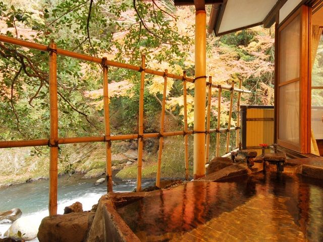 絶景の温泉に毎日入れます！！