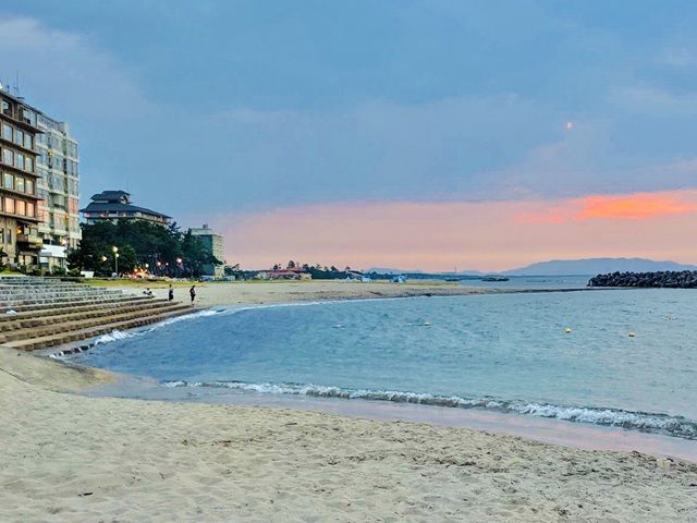 皆生温泉、海沿いにある大型施設でのお仕事☆