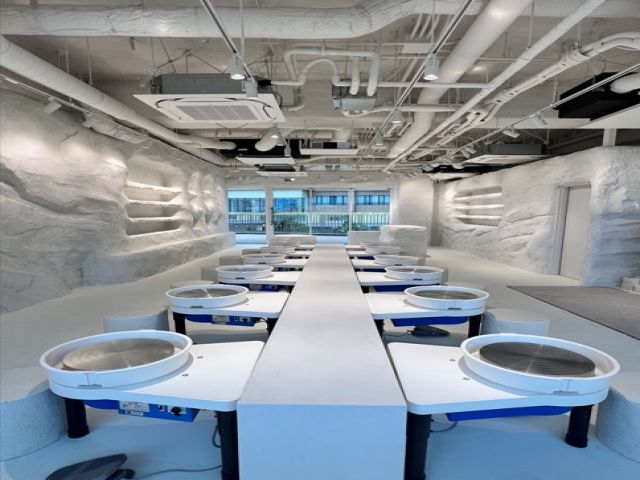 宮古島の新規開業ホテル内で、陶芸の“ろくろ体験”サポートのお仕事♪♪