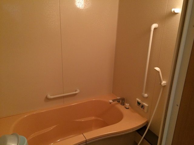 寮のお風呂はユニットバス◆
朝シャワーも浴びられるのが嬉しい!!