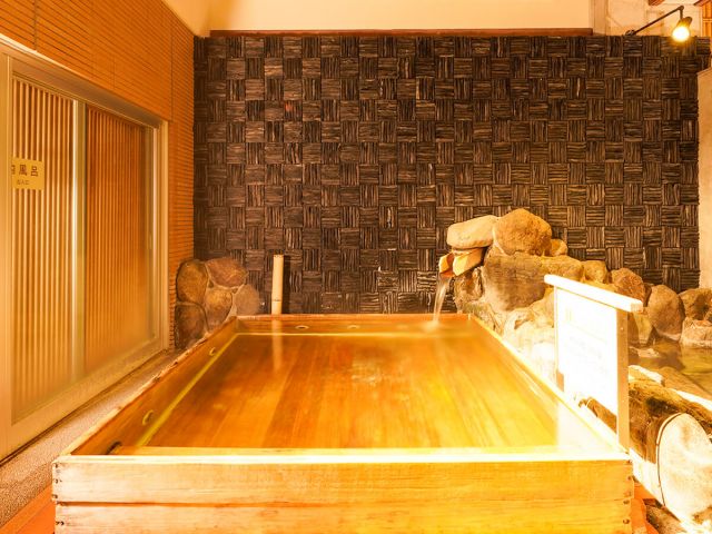 温泉にも毎日入れます！