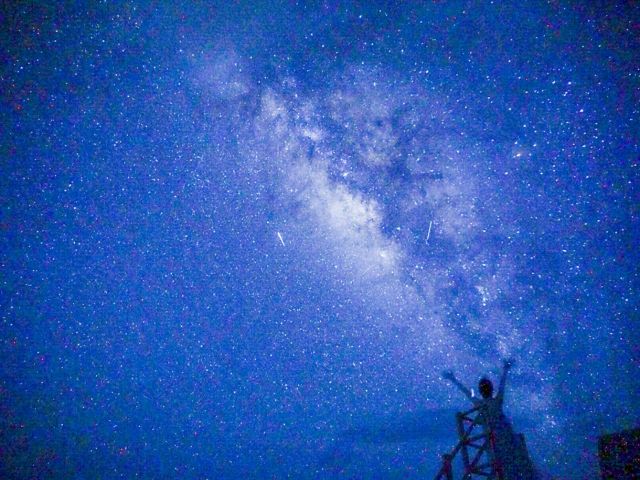 星空もとってもきれいなんです☆