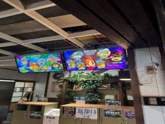 恐竜をモチーフにしたメニュー！