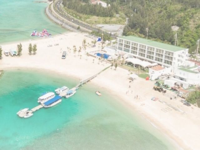 国道58号線沿いにあるホテルでのお仕事です！