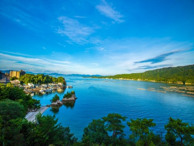 宮島からの景色です！
