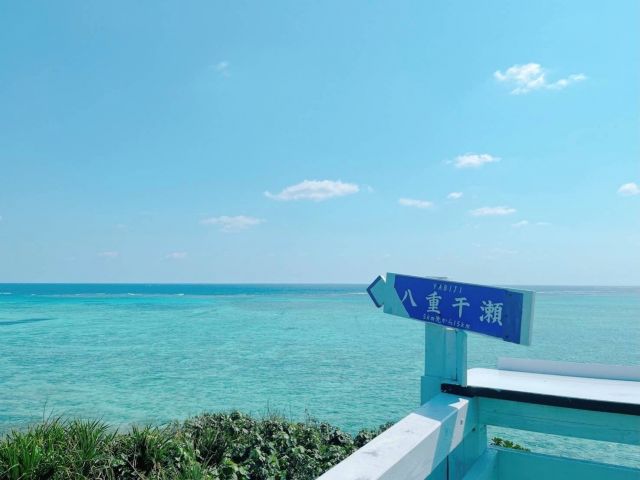 ミヤコブルーと呼ばれる綺麗な海♪