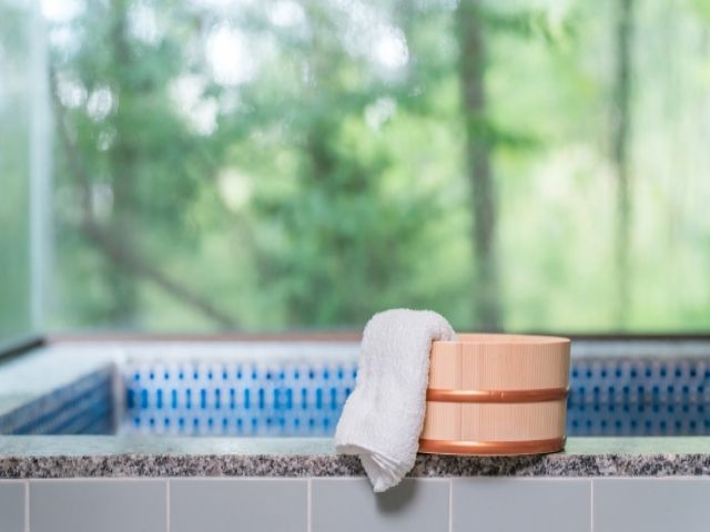 退勤後もお休みの日も！館内の温泉に入れます☆彡