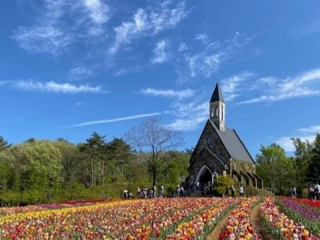 園内はお洒落な建物がたくさんあり外国の雰囲気も感じられます＊休日も無料で入園できますよ～