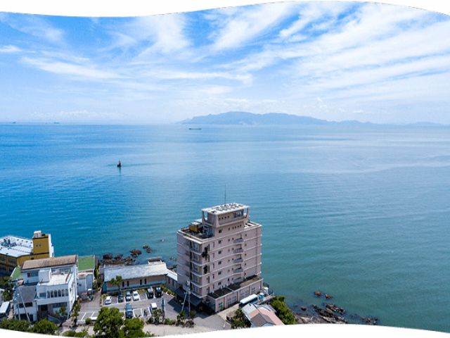 海目の前で絶景です！！