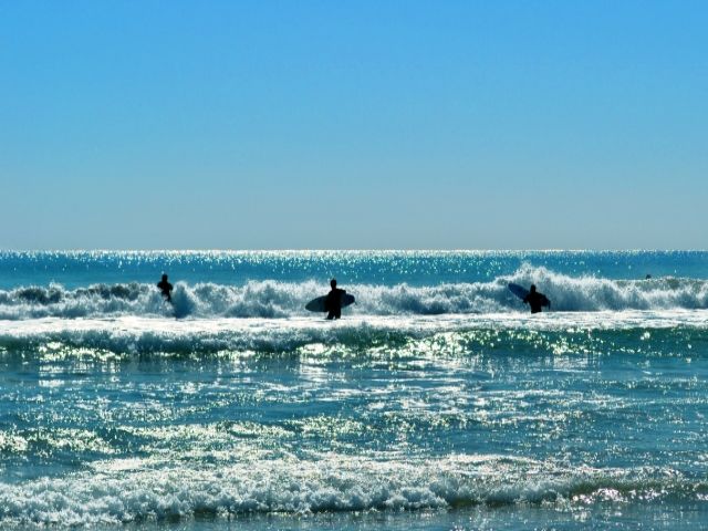 目の前には海！！