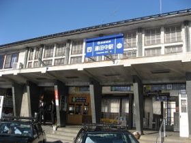 最寄り駅の湯田中駅です！