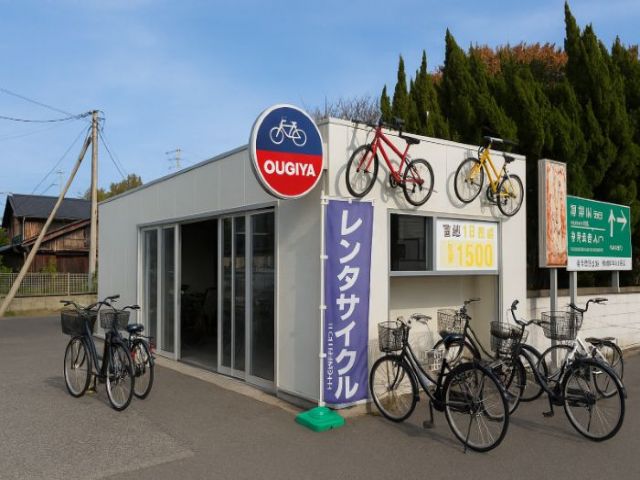 珍しいレンタサイクルショップのお仕事☆