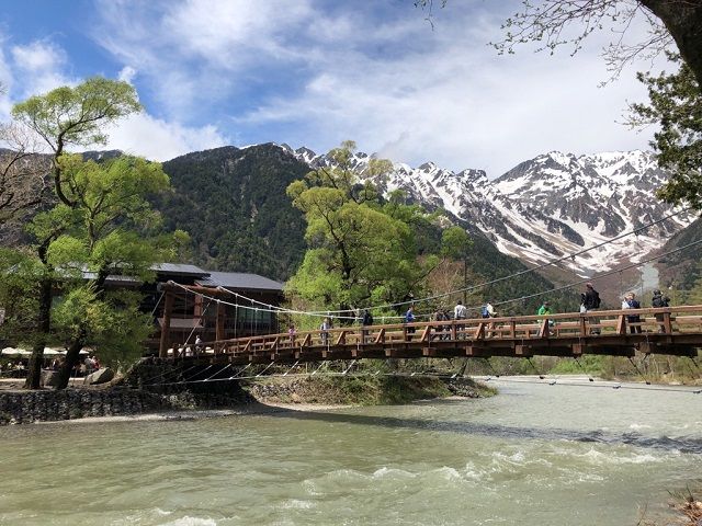 長野でも有名な観光スポット『上高地』。"川のせせらぎ"を体感できます。