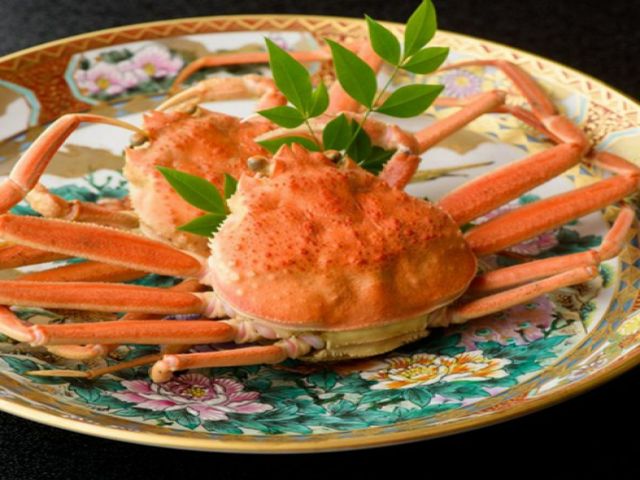 カニが有名な温泉地です♪