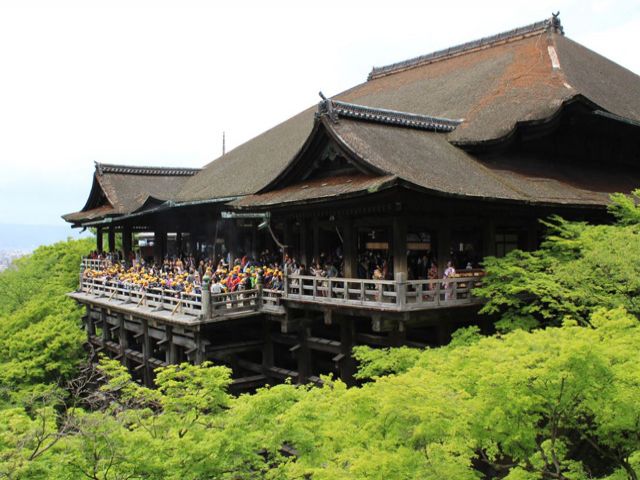 京都は歴史ある建物がたくさん♪観光も充実しますよ！