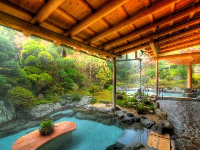 温泉入り放題★リゾバならではの嬉しい特典！