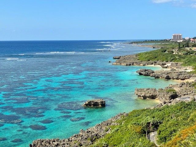 ミヤコブルーと呼ばれる綺麗な海♪
