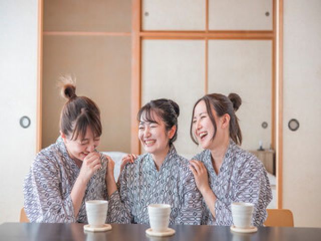 温泉も利用可能です！